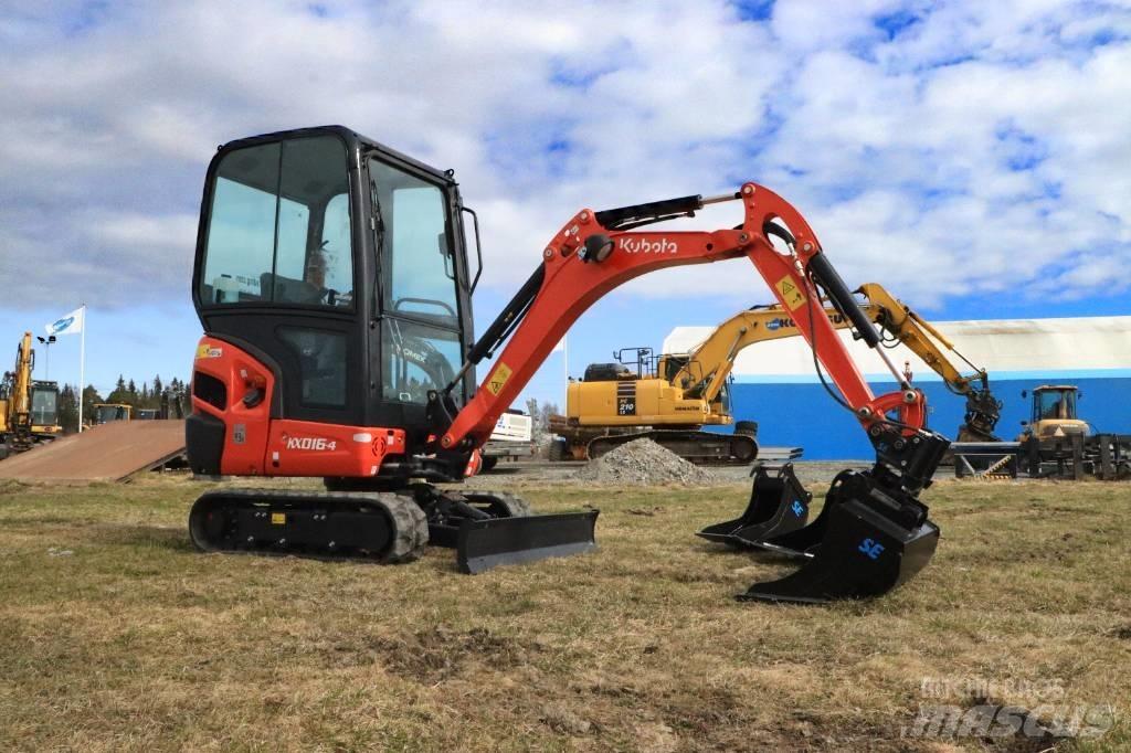 Kubota KX016-4 Мини-экскаваторы