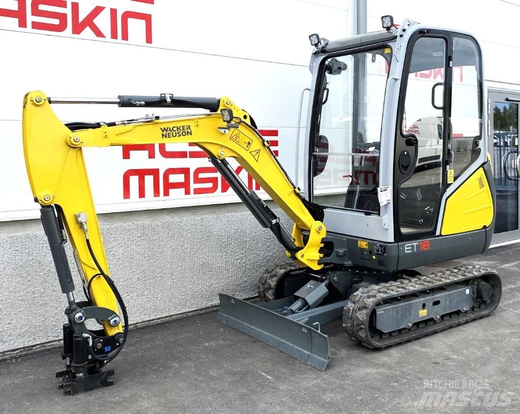 Wacker Neuson ET 18 Мини-экскаваторы