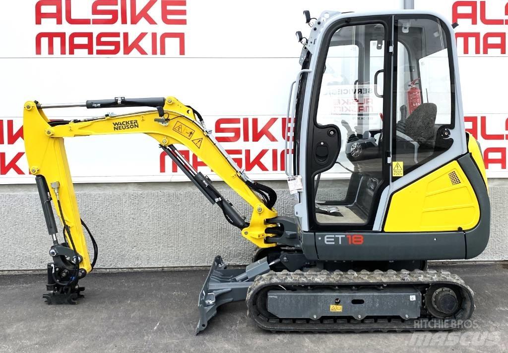 Wacker Neuson ET 18 Мини-экскаваторы