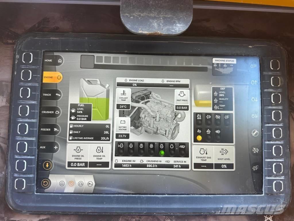 Tesab 1125TR Мобильные дробилки