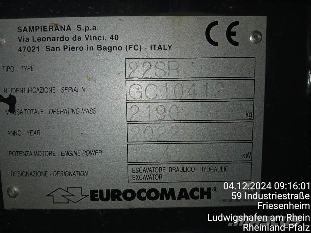 Eurocomach 22SR Мини-экскаваторы