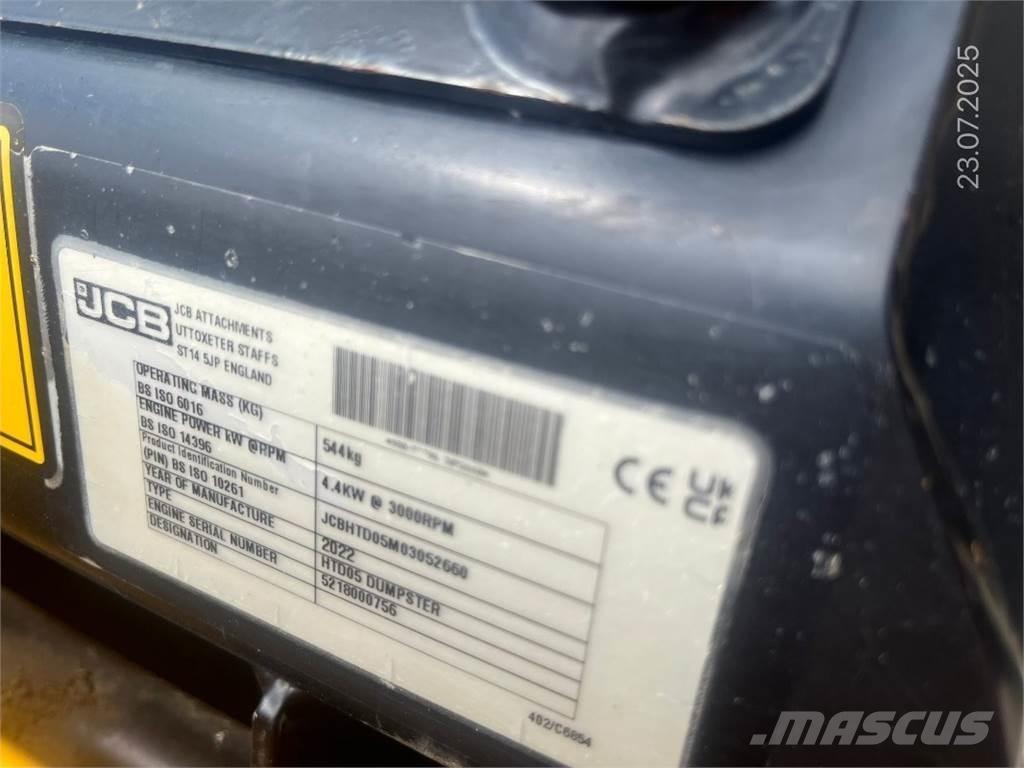JCB HTD5 Мини-самосвалы
