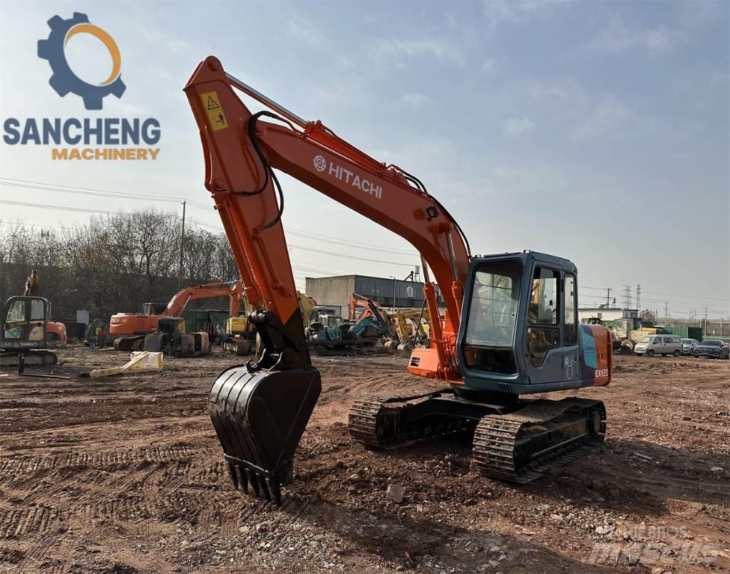 Hitachi EX 120 Гусеничные экскаваторы