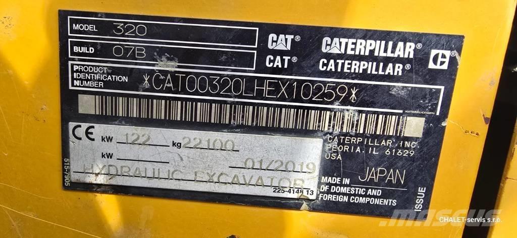 CAT 320 Гусеничные экскаваторы