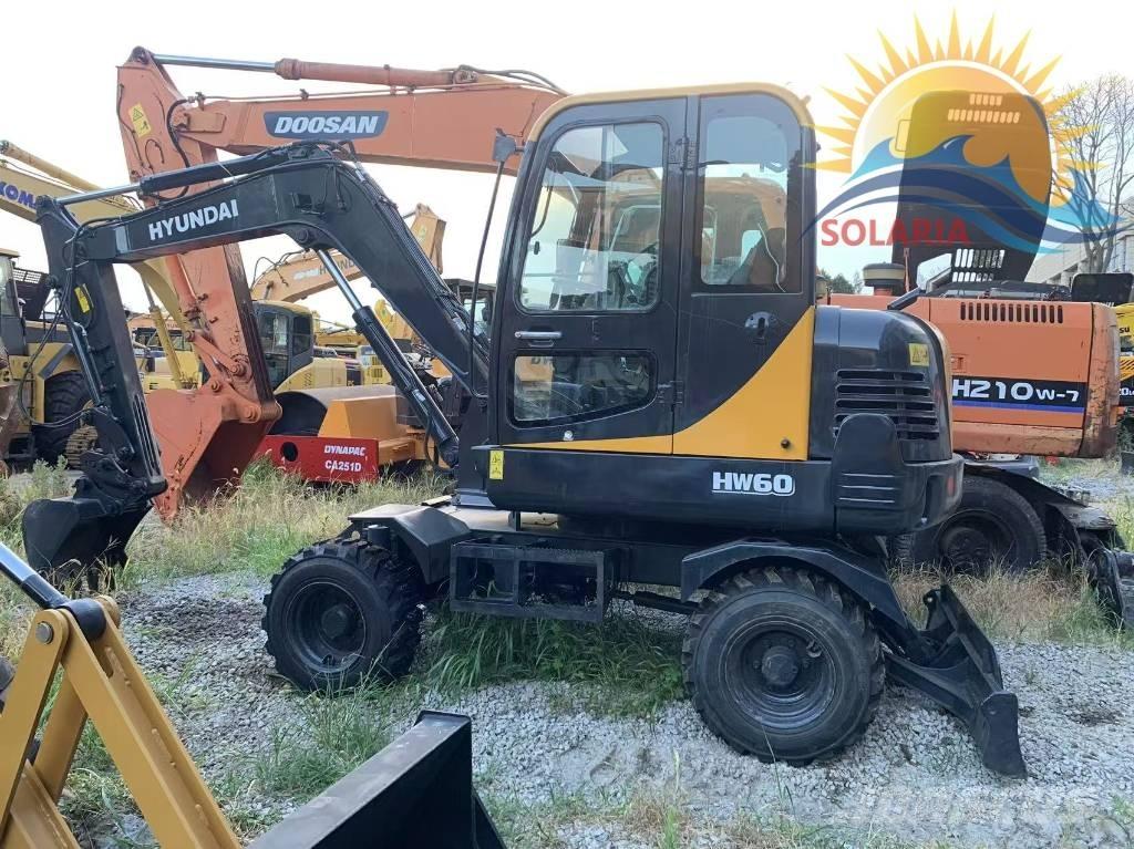 Hyundai R60W HW Колёсные экскаваторы