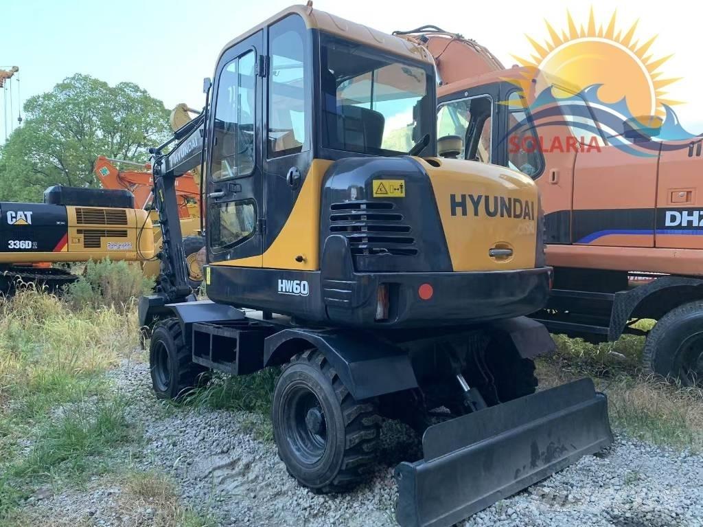 Hyundai R60W HW Колёсные экскаваторы