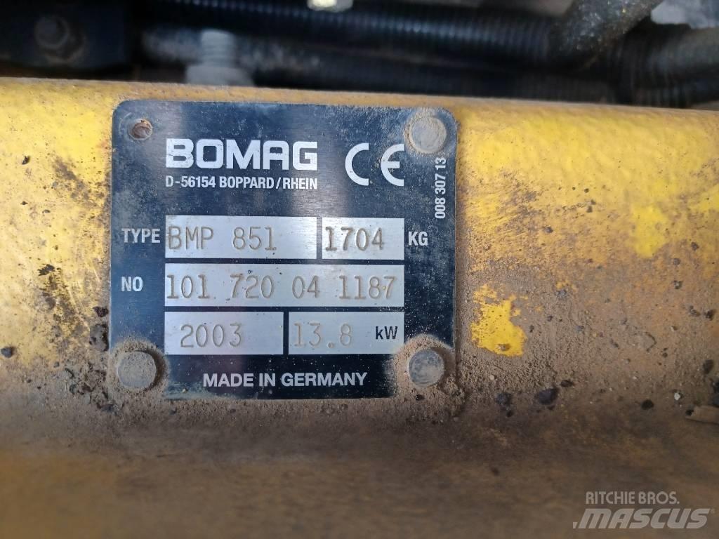Bomag BMP 851 Уплотнители грунта