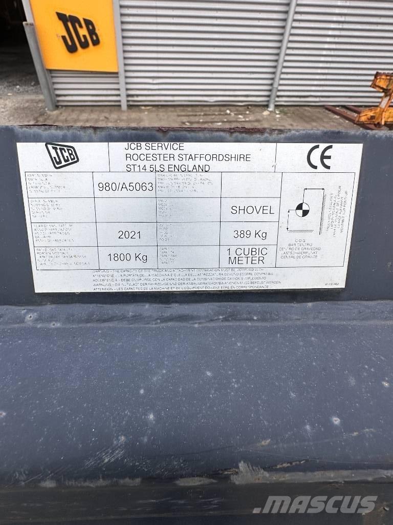 JCB Læsseskovl - 226cm Ковши