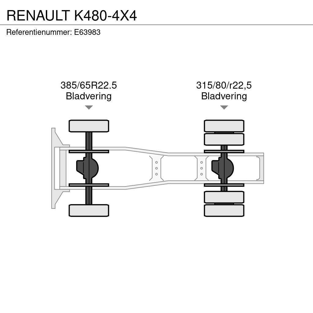 Renault K480-4X4 Седельные тягачи