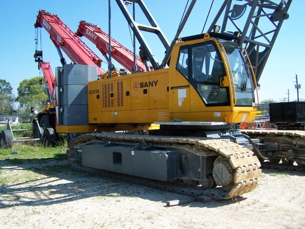 Sany SCC 8100 Гусеничные краны