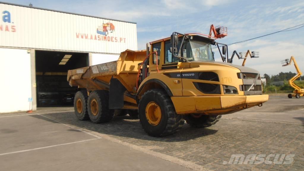 Volvo A 25 G Шарнирно-сочленённые самосвалы