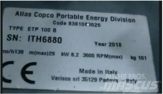 Atlas Copco ETP 100B Гидронасосы