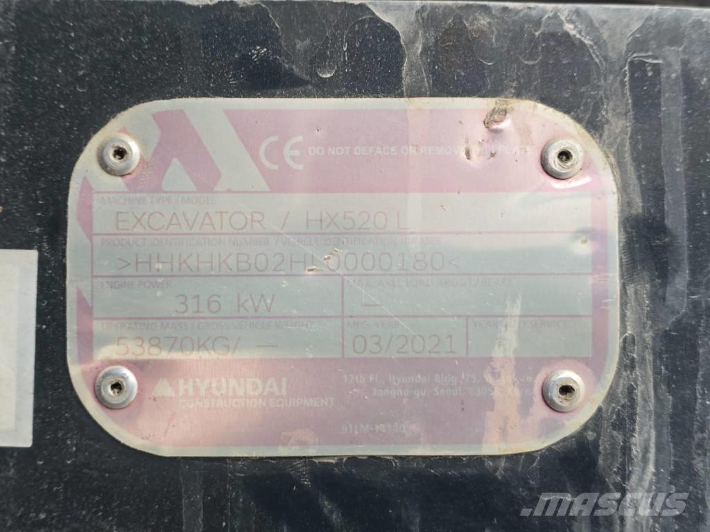 Hyundai HX 520 L Гусеничные экскаваторы