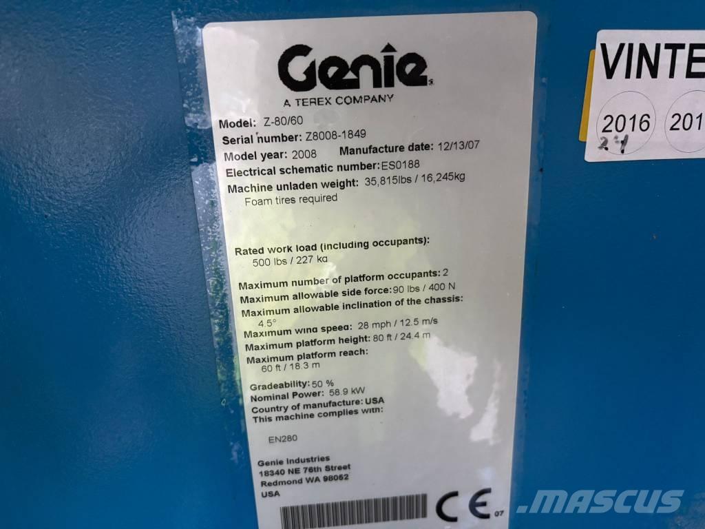 Genie Z 80/60 Коленчатые подъемники