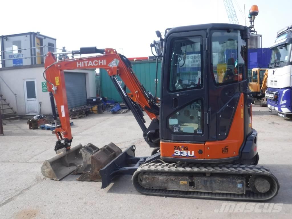 Hitachi ZX 33 U-6 Мини-экскаваторы