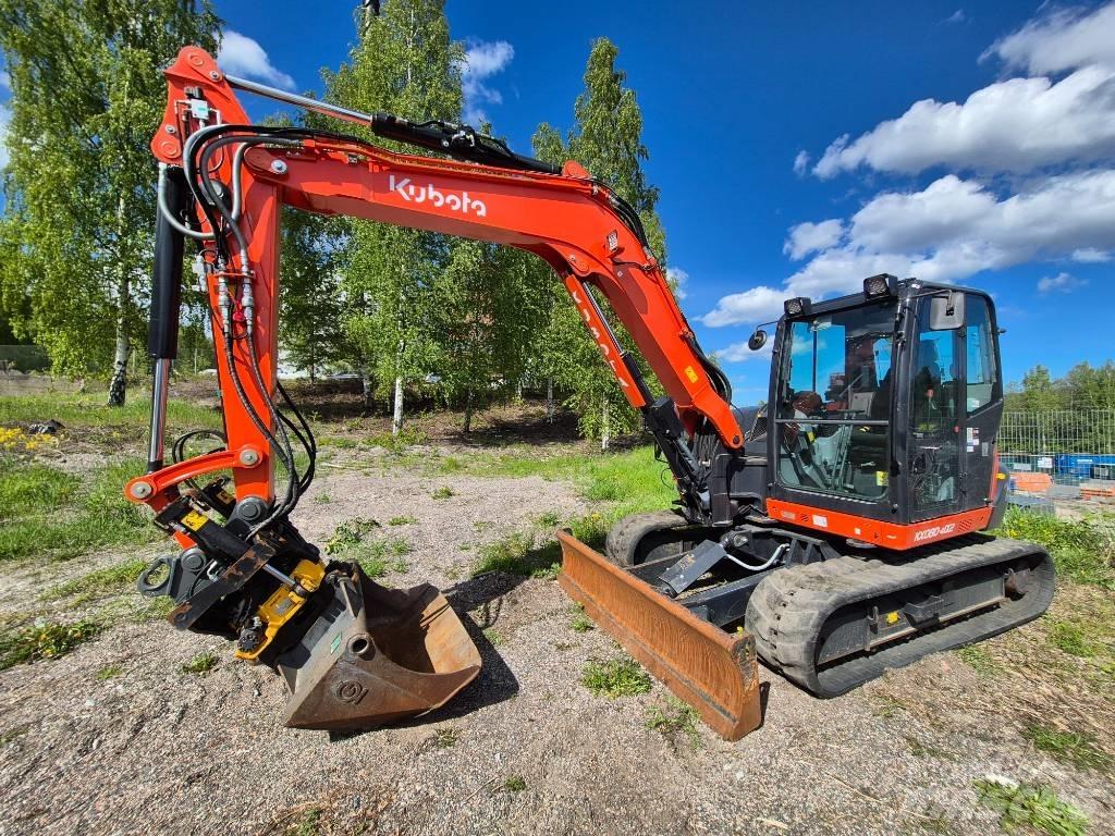 Kubota KX 080-4 Малые экскаваторы 7т-12т