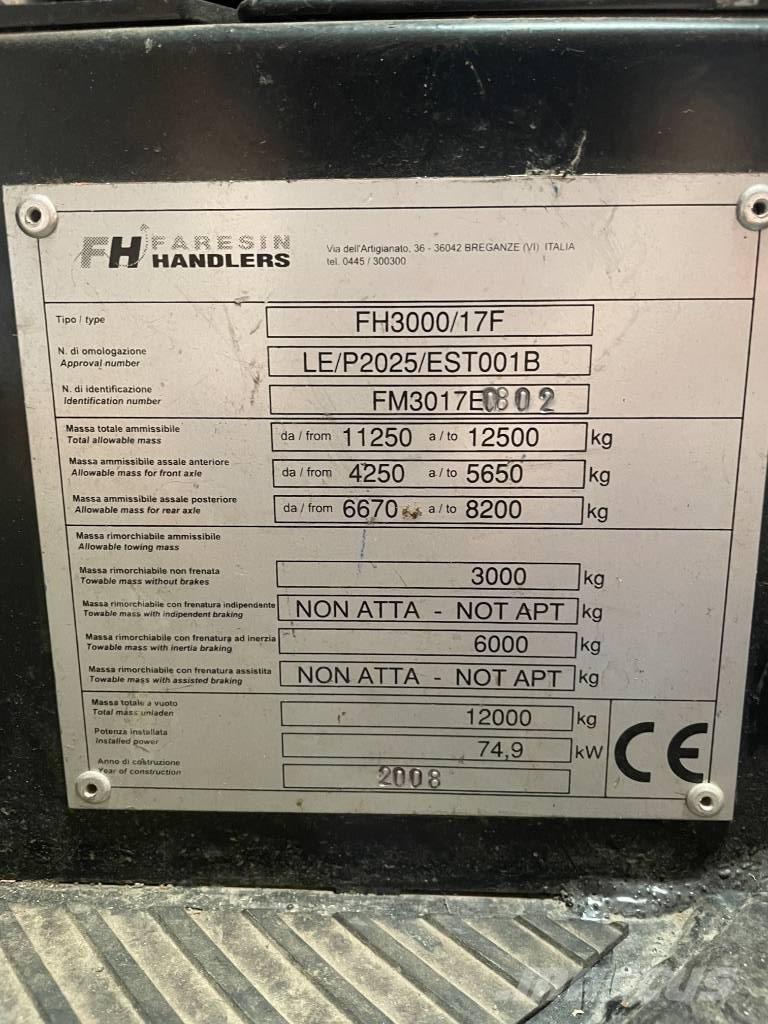 Faresin FH3000/17 Телескопические погрузчики