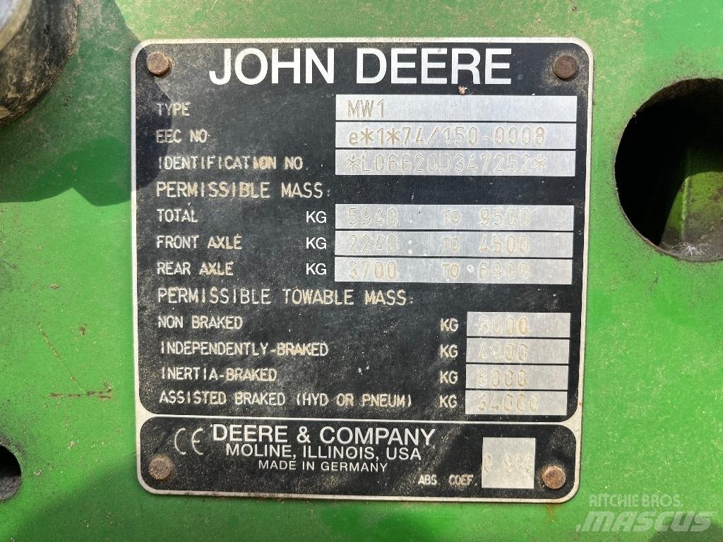 John Deere 6620 Трактора