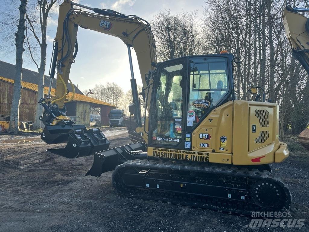 CAT 308 Малые экскаваторы 7т-12т