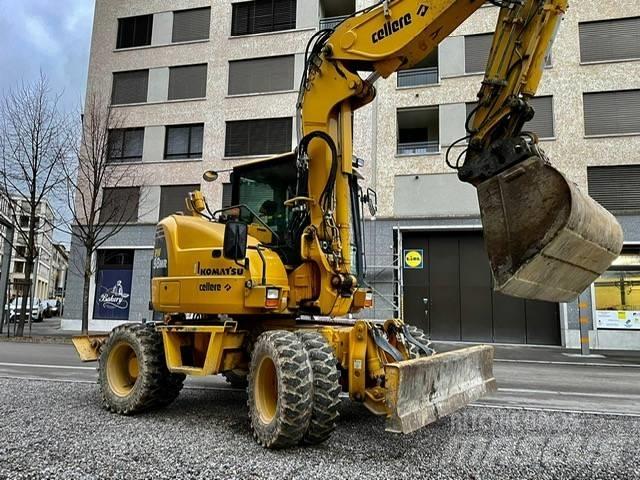 Komatsu PW 98 MR Колёсные экскаваторы