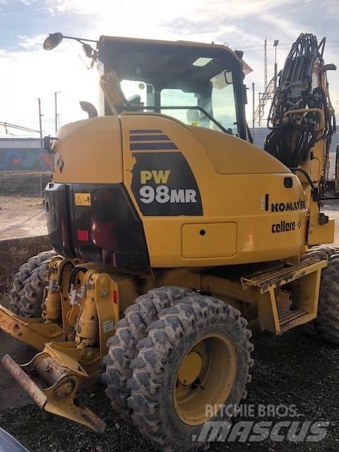 Komatsu PW 98 MR Колёсные экскаваторы