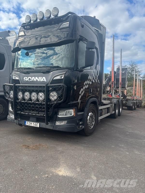 Scania R650B6X4NB Лесовозы / Сортиментовозы