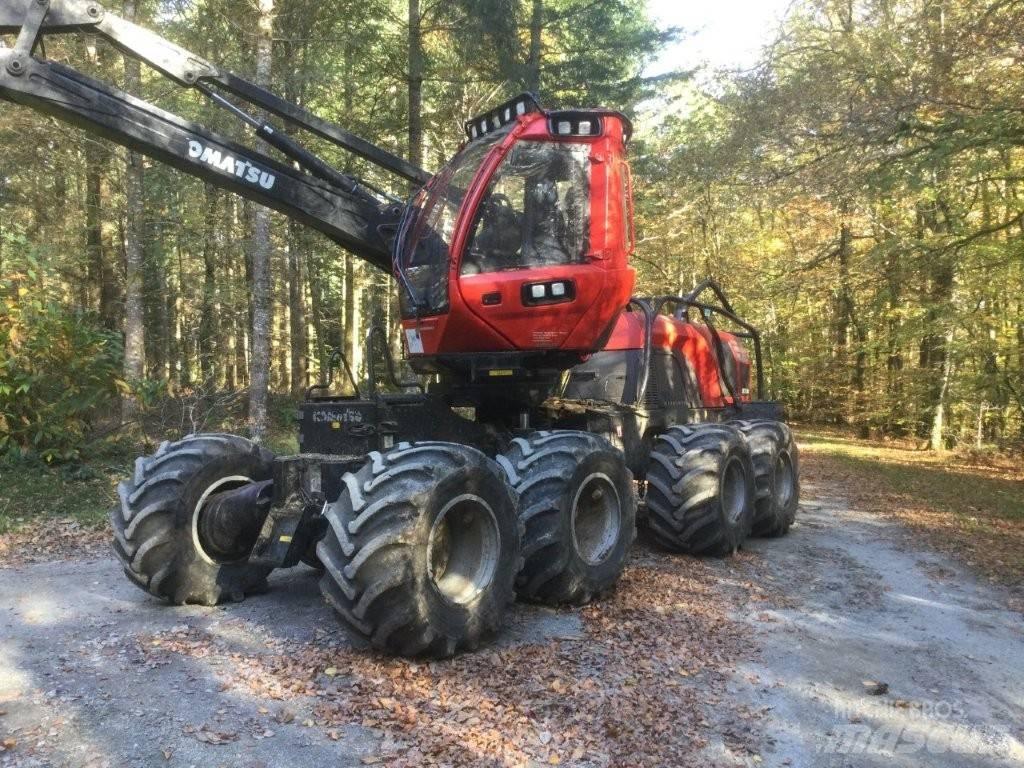 Komatsu 931 XC Харвестеры