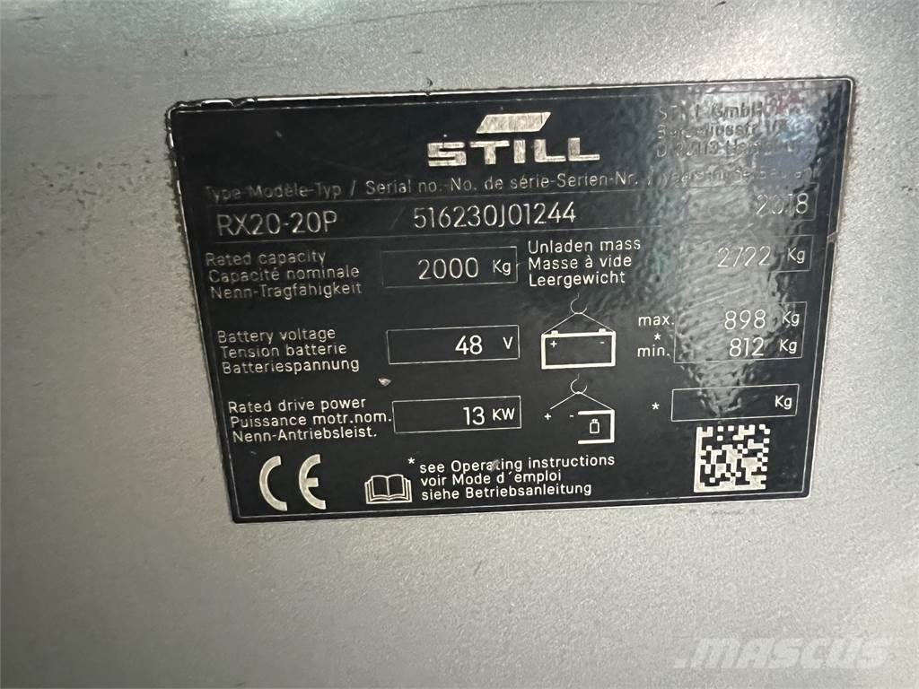 Still RX20-20P Электропогрузчики