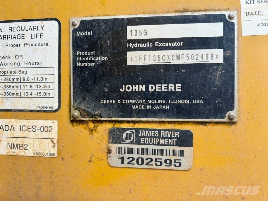 DEERE 135G Гусеничные экскаваторы