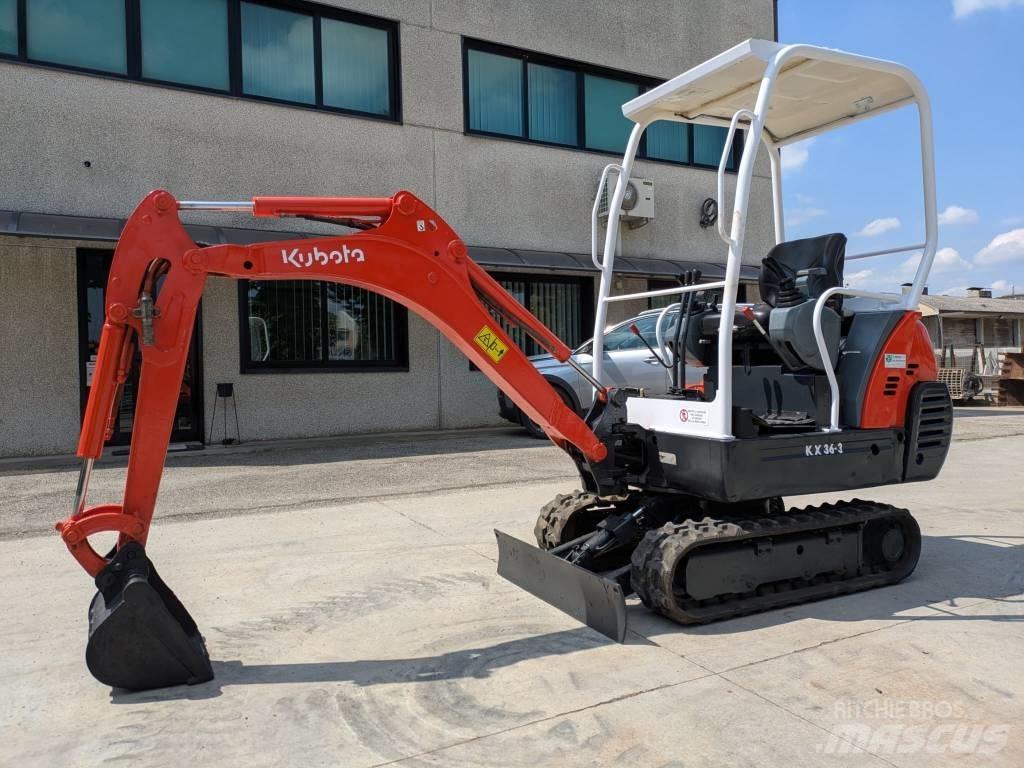 Kubota KX 36-3 Мини-экскаваторы
