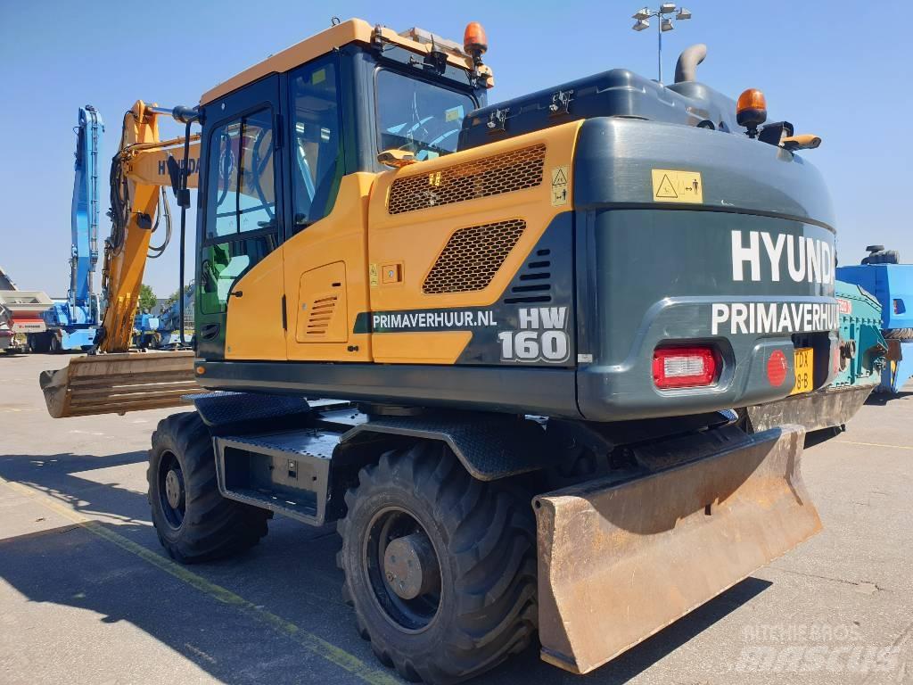 Hyundai HW160 Колёсные экскаваторы