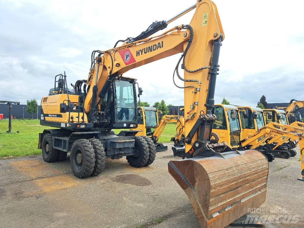 Hyundai HW160 Колёсные экскаваторы