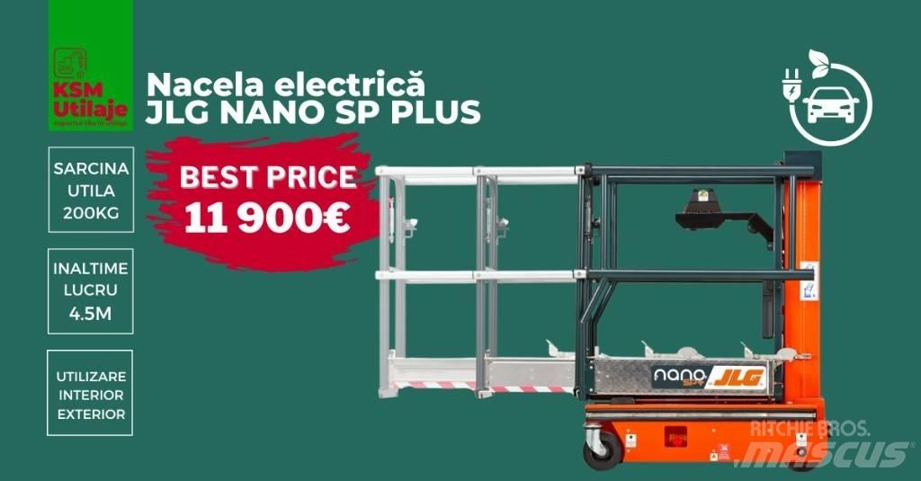 JLG JLG NANO SP PLUS Компактные самоходные стреловые подъемники