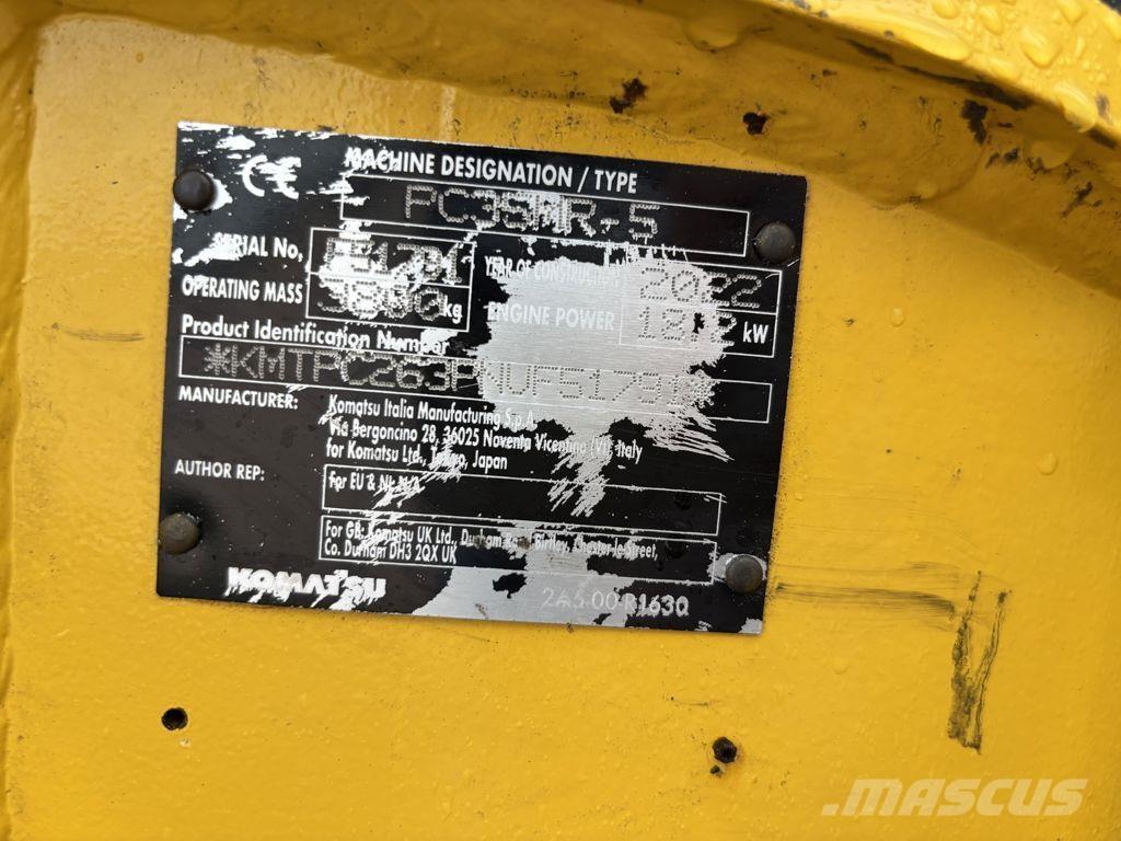 Komatsu PC35 Мини-экскаваторы