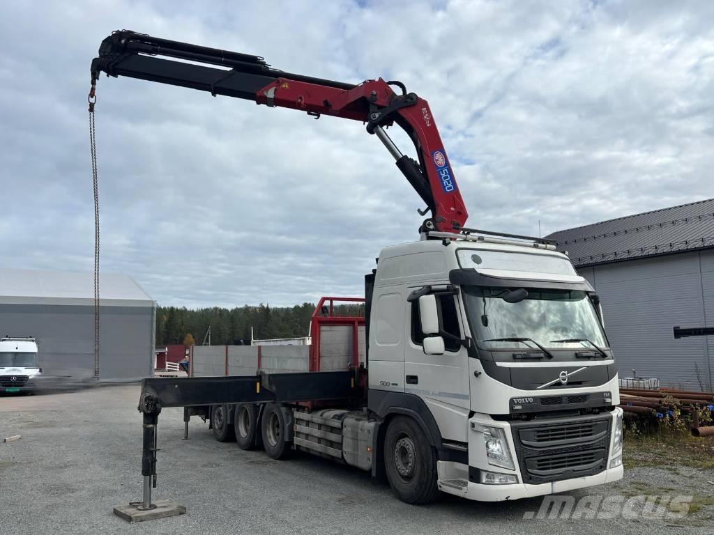 Volvo FM 500 Автомобильные краны