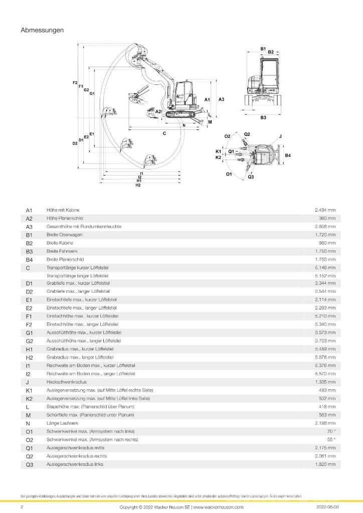 Wacker Neuson ET 42 Гусеничные экскаваторы