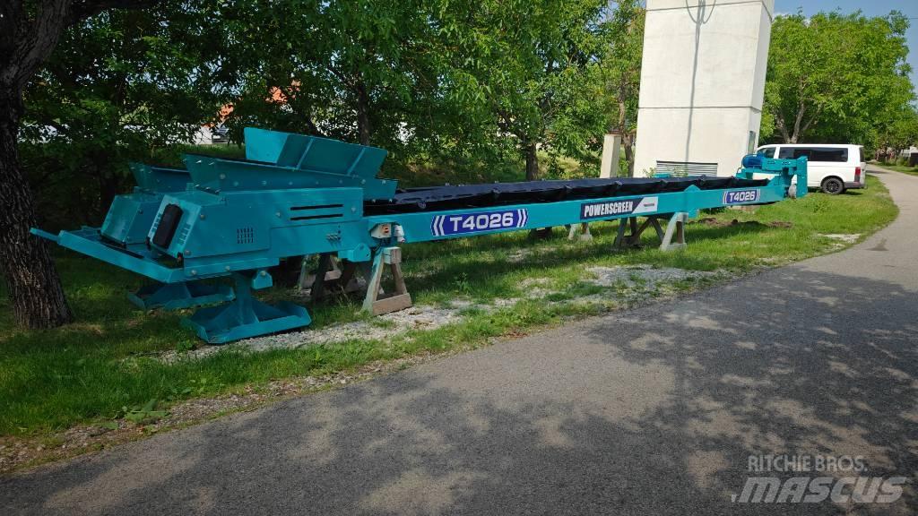 PowerScreen T 4026 Конвейеры