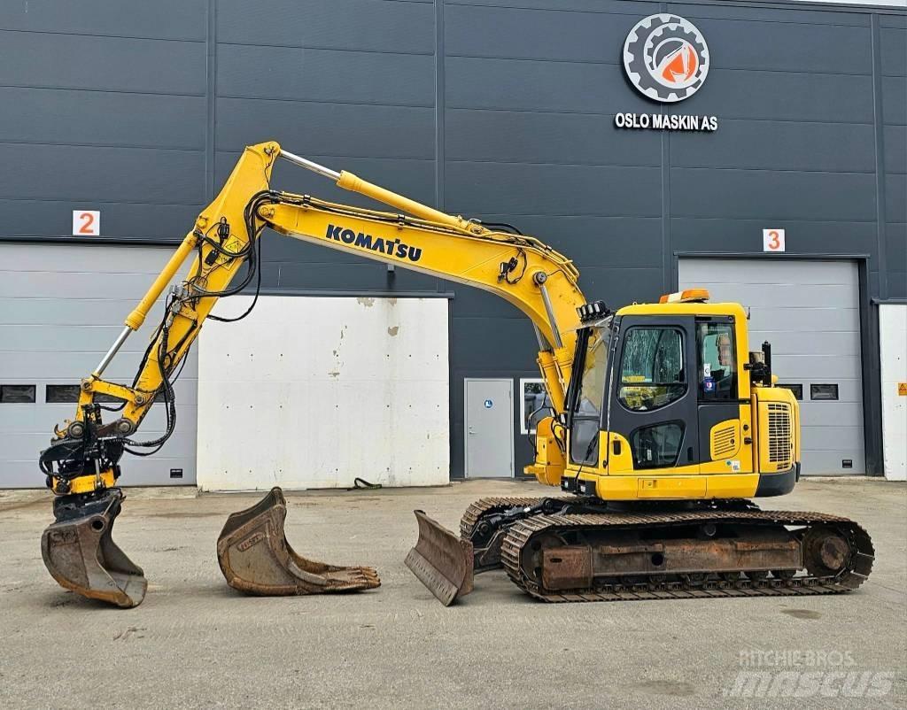 Komatsu PC 138 Малые экскаваторы 7т-12т