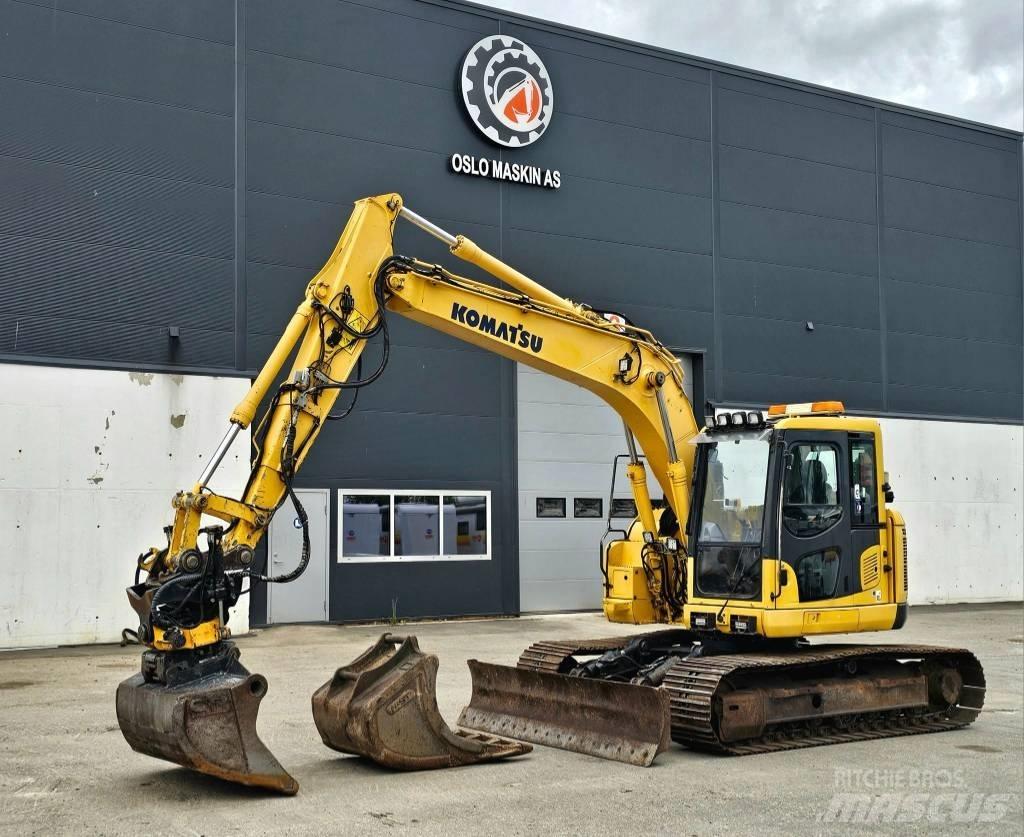 Komatsu PC 138 Малые экскаваторы 7т-12т