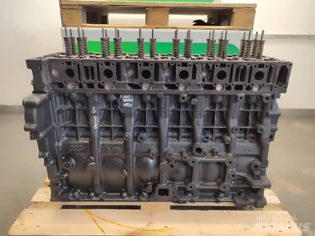 MB Trac OM470 engine Двигатели