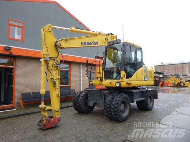 Komatsu PW 140-7 Колёсные экскаваторы