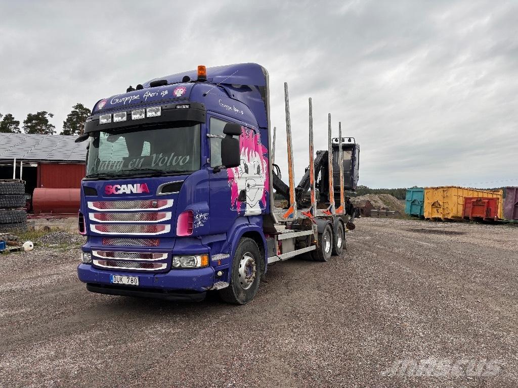 Scania 560. 6x4 Лесовозы / Сортиментовозы