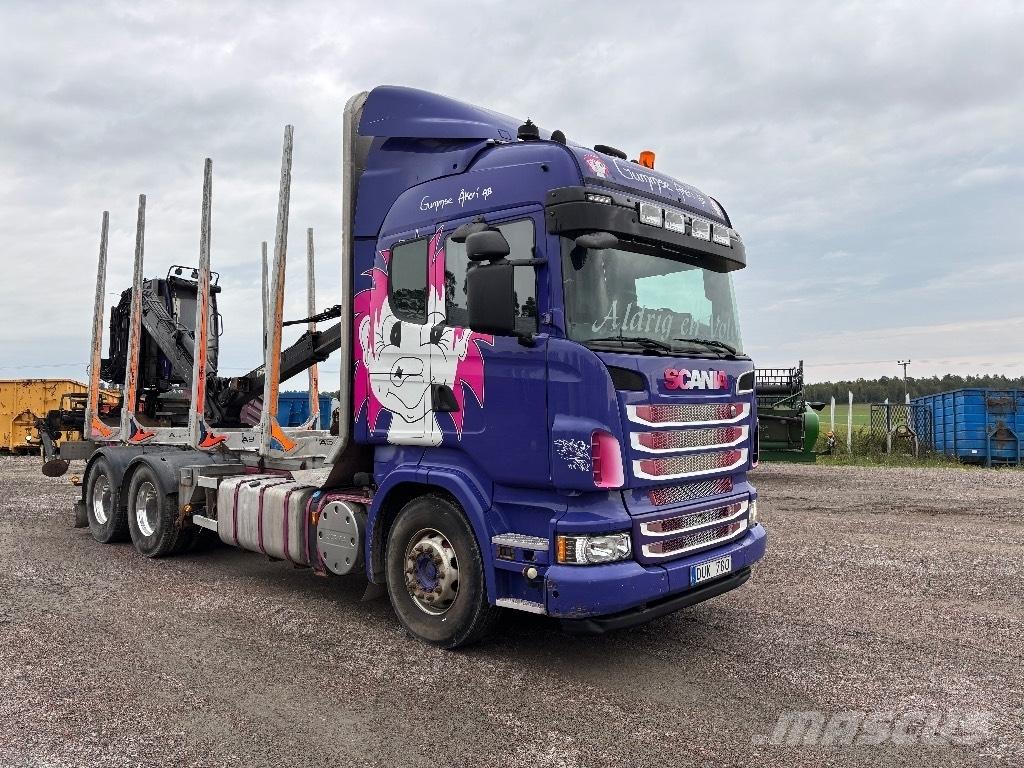 Scania 560. 6x4 Лесовозы / Сортиментовозы