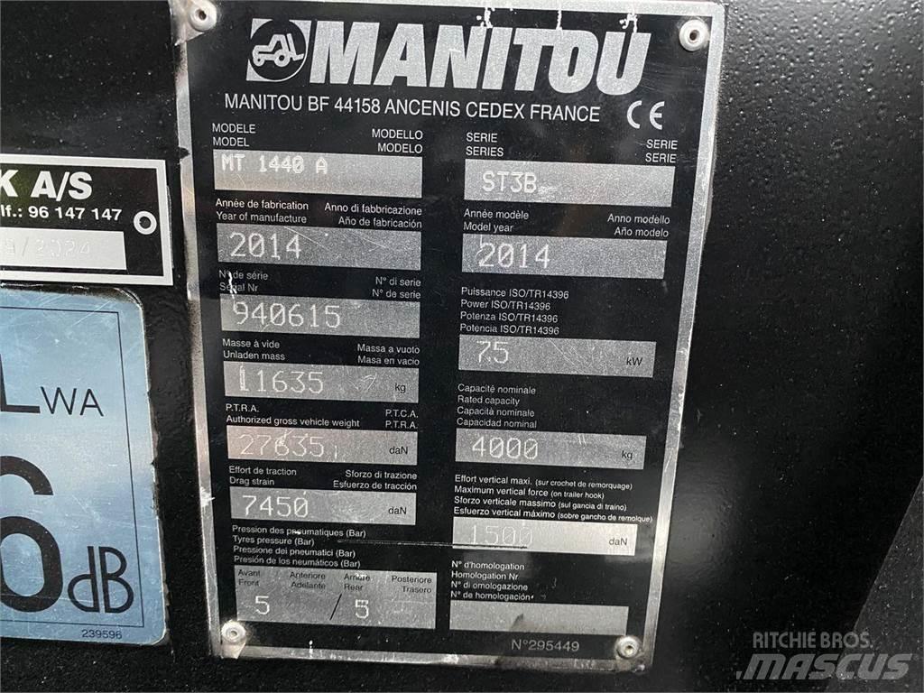 Manitou MT1440A Телескопические погрузчики