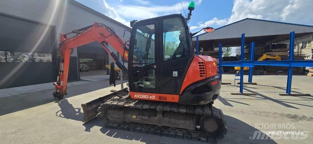 Kubota KX 80-4 Малые экскаваторы 7т-12т