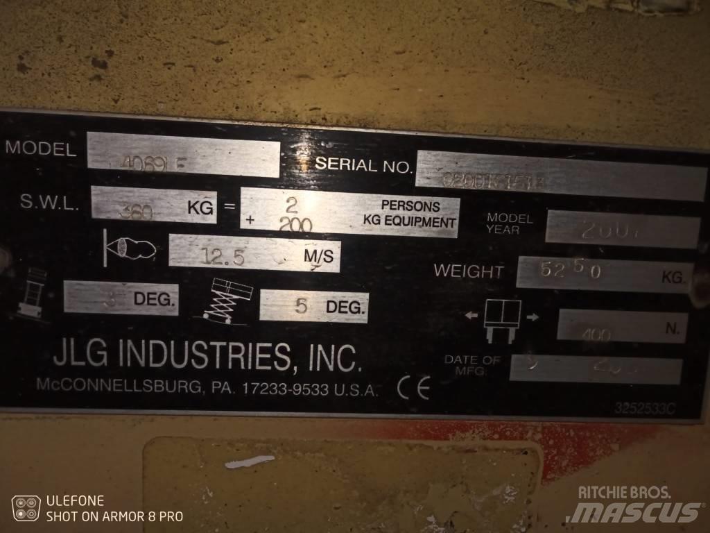 JLG 4069 LE Ножничные подъемники