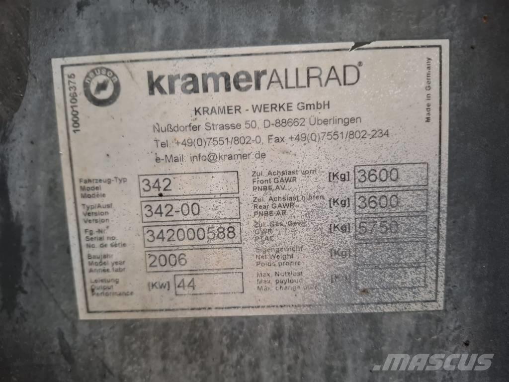 Kramer 380  *** Tarjous *** Фронтальные погрузчики
