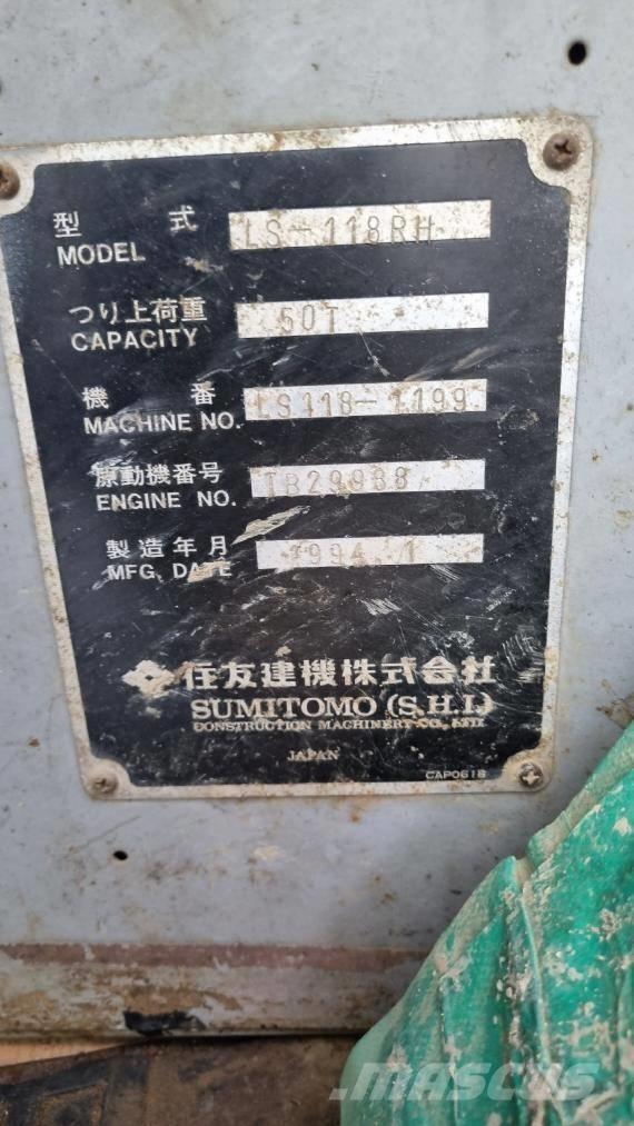 Sumitomo LS118RH5 Гусеничные краны