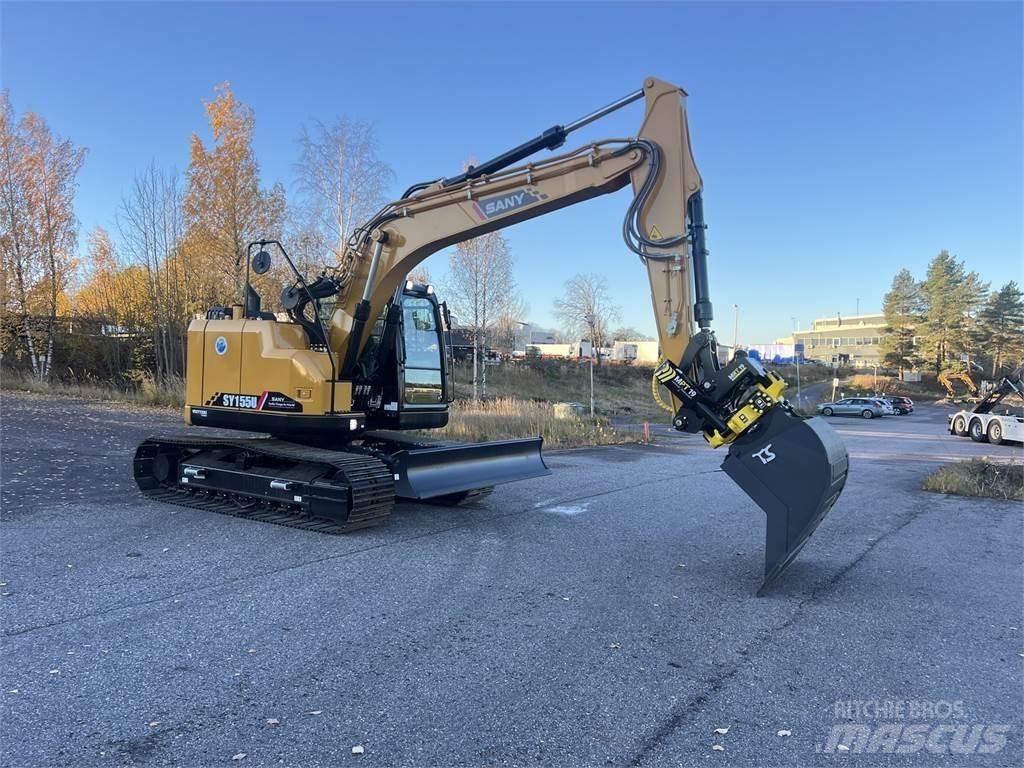 Sany SY155U Гусеничные экскаваторы