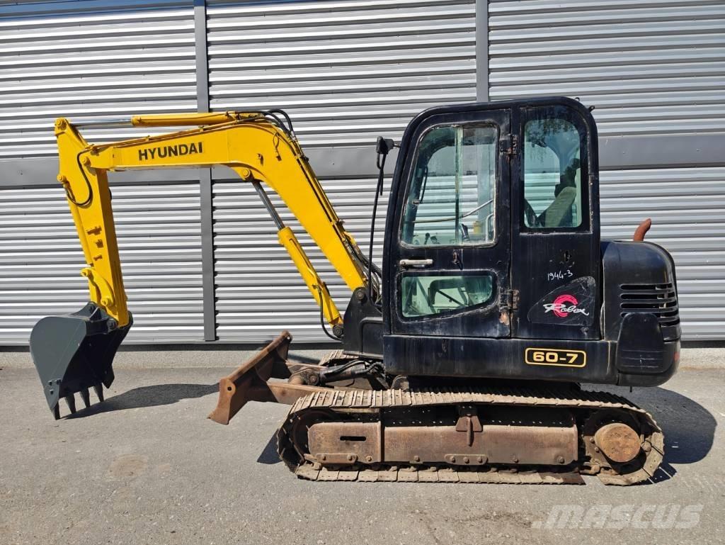 Hyundai R 60-7 Мини-экскаваторы